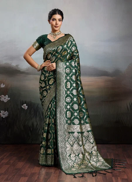Rajwada Silk Vol 2 By Ast Silk Blend Saree Wholesale Market In Surat
